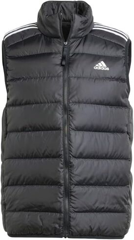 adidas Men's Essentials 3-Stripes Light Down Vest in Saudi Arabia