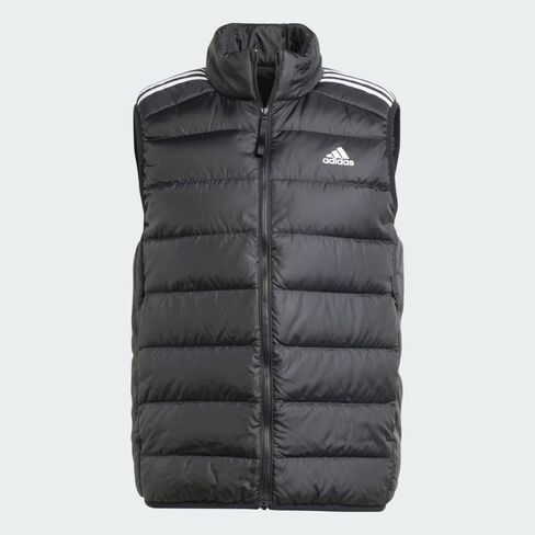 adidas Men's Essentials 3-Stripes Light Down Vest in Saudi Arabia