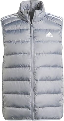 adidas Men's Essentials 3-Stripes Light Down Vest in Saudi Arabia