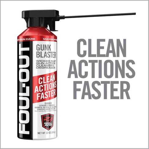 Real Avid 12oz Gun Cleaning Solvent & Bore Cleaner | Ideal for Gun Cleaning & Firearm Maintenance | Foaming Gun Solvent Removes Carbon & Copper Effortlessly & Maximizes Barrel Accuracy in Saudi Arabia