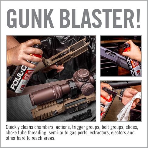Real Avid 12oz Gun Cleaning Solvent & Bore Cleaner | Ideal for Gun Cleaning & Firearm Maintenance | Foaming Gun Solvent Removes Carbon & Copper Effortlessly & Maximizes Barrel Accuracy in Saudi Arabia