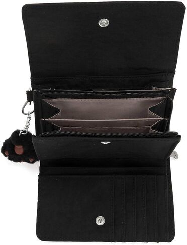 Kipling Pixi Medium Organizer Wallet Black Tonal in Kuwait