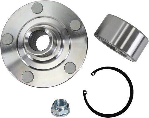 محمل العجلة الأمامية ومجموعة المحور متوافقة مع Jeep Compass Patriot 2007-2013 متوافقة مع Dodge Caliber 2007-2012 5Lugs Passenger أو جانب القيادة يستبدل BR930558K in Kuwait