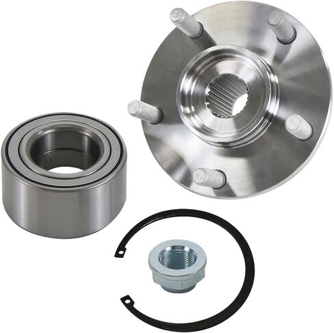 محمل العجلة الأمامية ومجموعة المحور متوافقة مع Jeep Compass Patriot 2007-2013 متوافقة مع Dodge Caliber 2007-2012 5Lugs Passenger أو جانب القيادة يستبدل BR930558K in Kuwait