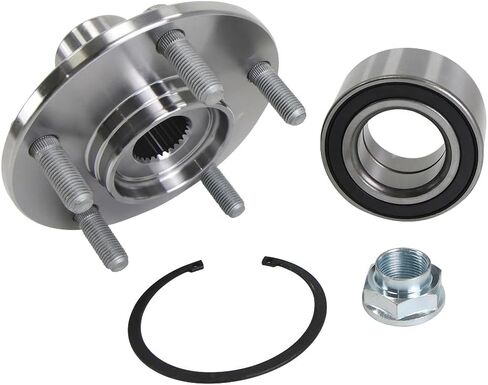 محمل العجلة الأمامية ومجموعة المحور متوافقة مع Jeep Compass Patriot 2007-2013 متوافقة مع Dodge Caliber 2007-2012 5Lugs Passenger أو جانب القيادة يستبدل BR930558K in Kuwait