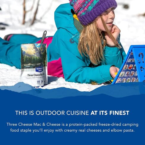 Backpacker's Pantry Lasagna & Three Cheese Mac & Cheese - Freeze Dried Backpacking & Camping Food - 1 Count Each in Saudi Arabia