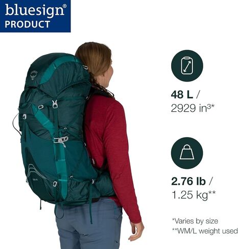 Osprey Eja 48 Women's Ultralight Backpacking Backpack in Saudi Arabia