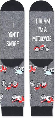 Zmart Racing Car Gifts for Men - Motorcycle Train Tractor Socks, Novelty Jake Brake Gifts in Saudi Arabia
