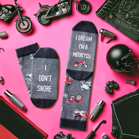 Zmart Racing Car Gifts for Men - Motorcycle Train Tractor Socks, Novelty Jake Brake Gifts in Saudi Arabia