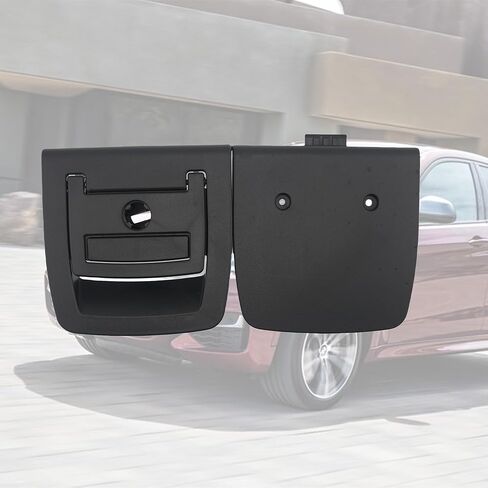 Rldym سجادة أرضية صندوق السيارة الخلفي بمقبض 51479120283 لسيارة BMW X5 E70 2007-2013، لسيارة BMW X6 E71 2008-2014 يستبدل # 9120283، 51476958162، 51476980201 (51479120283-بيج) in Kuwait