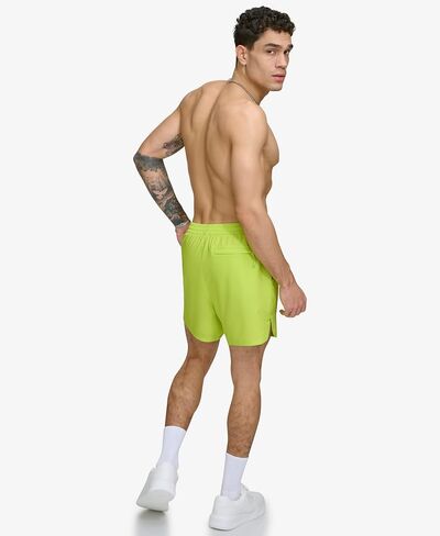 DKNY Men's Stretch Quick Dry Volley UPF 40+ Protection Swim Trunk in Saudi Arabia