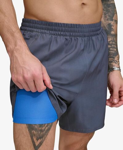 DKNY Men's Stretch Quick Dry Volley UPF 40+ Protection Swim Trunk in Saudi Arabia