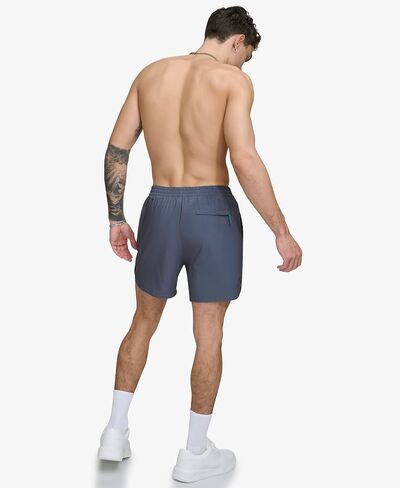 DKNY Men's Stretch Quick Dry Volley UPF 40+ Protection Swim Trunk in Saudi Arabia