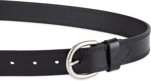 Dickies Women's Casual Leather Jean Workwear Belt with Round Harness Buckle in Saudi Arabia