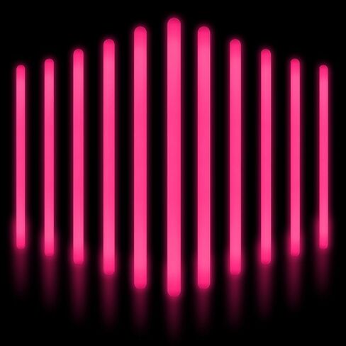 12 Inch Purple Glow Stick Bulk 24 PCS Big Glow Sticks Glow in the Dark Party Supplies Light Up Sticks Party Favors Glow Toys for Halloween,Christmas,New Years,Valentine's Day,Wedding,Birthday in Kuwait