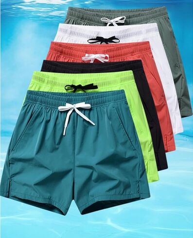 GUNLIRE Boy's Quick Dry Running Shorts Athletic Active Gym Lightweight for Outdoor Camping Hiking Sports Shorts in Saudi Arabia