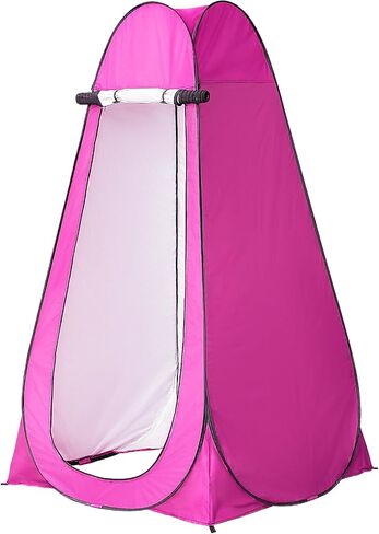 Camping Shower Tent, Outdoor Pop Up Changing Tent, Portable Bathroom Toilet Tent Privacy Tent with Portable Bag for Camping, Beach, Hiking, Travelling in Saudi Arabia