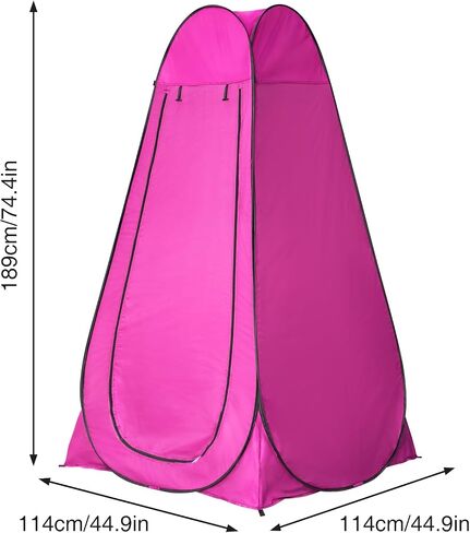 Camping Shower Tent, Outdoor Pop Up Changing Tent, Portable Bathroom Toilet Tent Privacy Tent with Portable Bag for Camping, Beach, Hiking, Travelling in Saudi Arabia