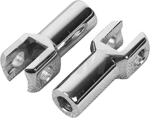 Motorcycle foot pegs Supports Mounts Clevis Fits For Harley Davidson Softail 2000-2006 (Chrome) harley pegs Mount Bolts in Saudi Arabia
