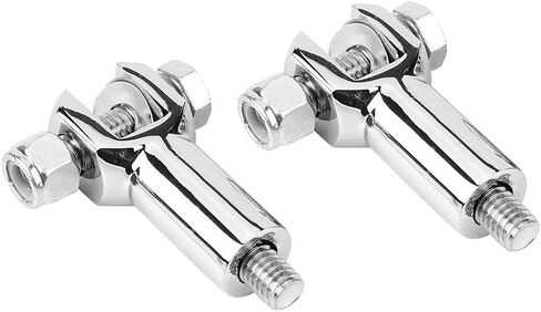 Motorcycle foot pegs Supports Mounts Clevis Fits For Harley Davidson Softail 2000-2006 (Chrome) harley pegs Mount Bolts in Saudi Arabia