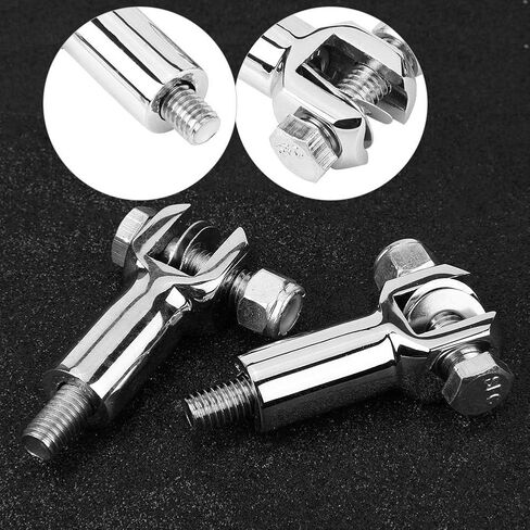 Motorcycle foot pegs Supports Mounts Clevis Fits For Harley Davidson Softail 2000-2006 (Chrome) harley pegs Mount Bolts in Saudi Arabia