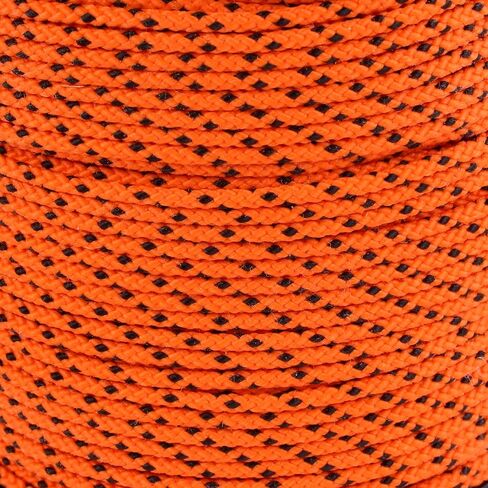 Atwood Rope MFG 1/16 Utility Cord 1.6mm x 100ft Reusable Spool | Tactical Nylon/Polyester Fishing Gear, Jewelry Making, Camping Accessories (Black, 100) in Saudi Arabia
