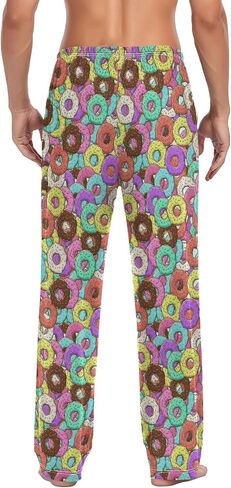 Pajama Pants for Men Sleep Lounge Pants Pjs Bottoms with Pockets in Saudi Arabia