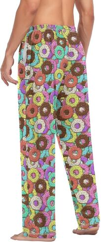 Pajama Pants for Men Sleep Lounge Pants Pjs Bottoms with Pockets in Saudi Arabia