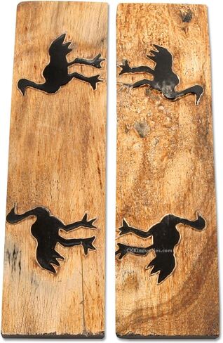 Buffalo Horn Handle Scales - (Impala Jigged) - (Wine Red) - (5.0 x 1.50 x 0.375) in Saudi Arabia