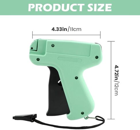 2006 Pcs Tagging Gun for Clothing,Retail Price Tag Attacher Gun Kit with 5 Steel Needles and 2000 Pcs 2" Standard Plastic Barbs Fasteners for Clothes Store Warehouse Garage Yard Sale in Saudi Arabia