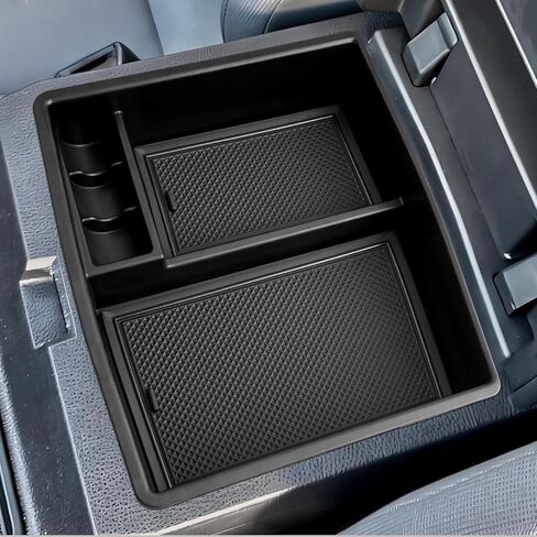 for 2024 Tacoma Centre Console Organizer - Armrest Box Storage Tray Tidy And Simplify Car Centre Console Perfect for 2024 Toyota Tacoma Accessories (4th gen) in Saudi Arabia