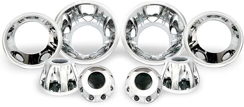 مجموعة محاكي العجلات Kaper II SS-1704ABS-C11 Chevy Silverado/GMC Sierra، 8 عبوات in Kuwait