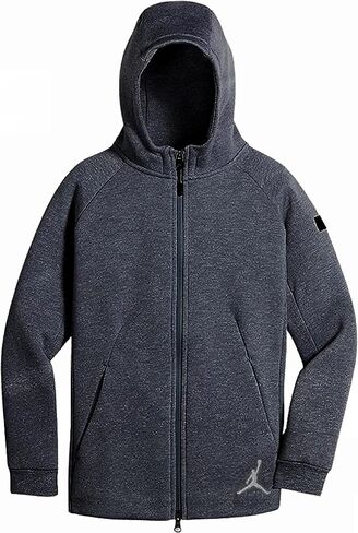 Jordan Icon Boys Youth Big Kid Full Zip Jacket Hoodie in Saudi Arabia