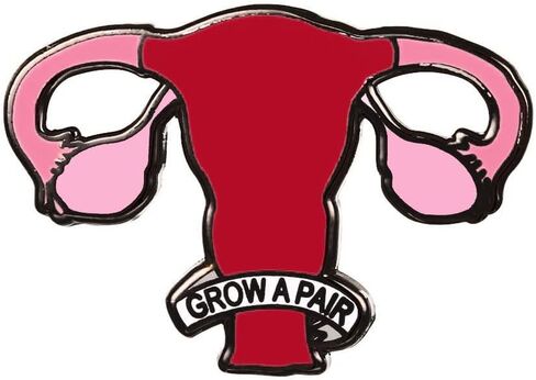 Enamel Pins for WomenUterus Feminist Awareness Gift Feminist Women Pin Lapel Pin for Women Men Badge Enamel Pins for Backpacks Jacket Hat in Saudi Arabia