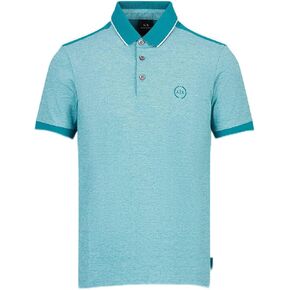 Armani Exchange Men's Heathered Pique Polo