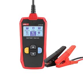 UNI-T UT675A 12V/24V Car Battery Tester with Printer, 40-2000 CCA Automotive Battery Load Tester, Battery Analyzer&Checker Alternator Tester for Car Truck Motorcycle, USB Data Transfer