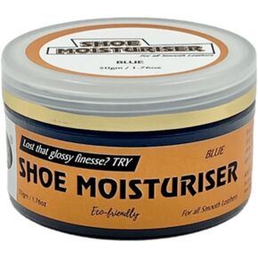 Natural Leather Shoe Moisturiser Cream - Suitable for Soft Leather - 50 Gm