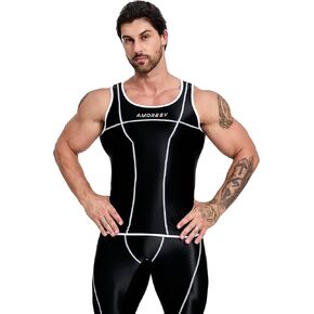Uranus Series Autumn Spandex Tight Sports Hurdle Vest Men's high Elastic Sweat-Absorbent Running Breathable（517）