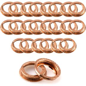 حشية توصيل زيت غسالة سحق النحاس 17 ملم (24 قطعة) in Kuwait