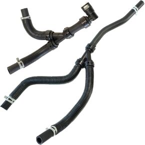 Reinforced HVAC Heater Hose Assembly Compatible with Dodge Grand Caravan 2011-2020, Chrysler Town & Country 2011-2016 Engine Intake Heated Hoses Replace 5058729AH 626-315HP