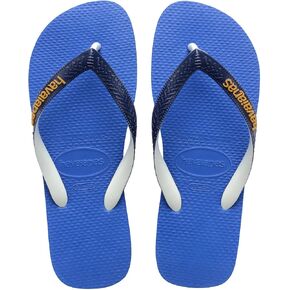 Havaianas Kids Top Mix Flip Flops - Kid's Multicolored Sandals - Blue Star, 2Y big kid