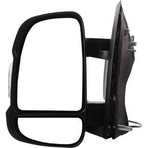 مرآة الجانب الأيمن للركاب من داسبيكان 5VE98JXWAD متوافقة مع Ram Promaster 1500 2500 3500 2014-2021 | دليل | زجاج غير مسخن | ضوء إشارة الانعطاف | أسود محكم يستبدل # CH1321417