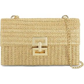 كلوث صيفي من القش للنساء، حقائب يد من الخيزران للنساء وحقائب من الخيزران لقضاء العطلات على الشاطئ in Kuwait