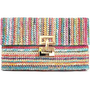 Summer Straw Cluth for women,Rattan Handbags for Women Wicker Purses for Vacation Beach