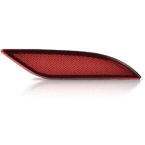 Rear Bumper Reflector Set Compatible with Chevy Malibu 2016 2017 2018 2019 2020 2021 Rear Left & Right Set of 2 Bumper Reflectors Red GM1185113 GM1184113 23174490 23174489