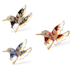 3PCS Hummingbird Pin for Women, Excellent Decor for Uniform Collar Hats Bags Mini Backpacks, Best Gifts for Lady Girl Mom