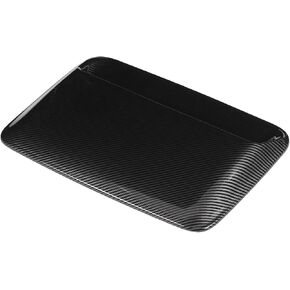Hood Air Intake Grille, Universal Hood Scoop Cover for Automobile Modification Replacement Refurbishment(Bright black)