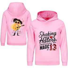 The Cotton Cartoon Hoodie Hooded Pullover Sweatshirt, Cute Clothes Hoodies