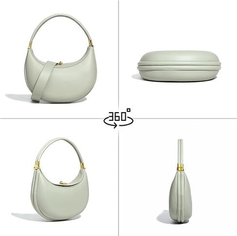 PU Leather Crescent Bag Crossbody Purses for Women Luna Bag 4 In 1 Cute Shoulder Bag Half Moon Bag Hobo Clutch Purse in Kuwait