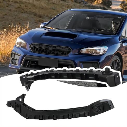مجموعة دعامة مصد جانبية أمامية يسار ويمين لسيارة Impreza WRX STi 2011-2014 OEM 57707FG122, 57707FG132 أسود، زوج واحد in Kuwait